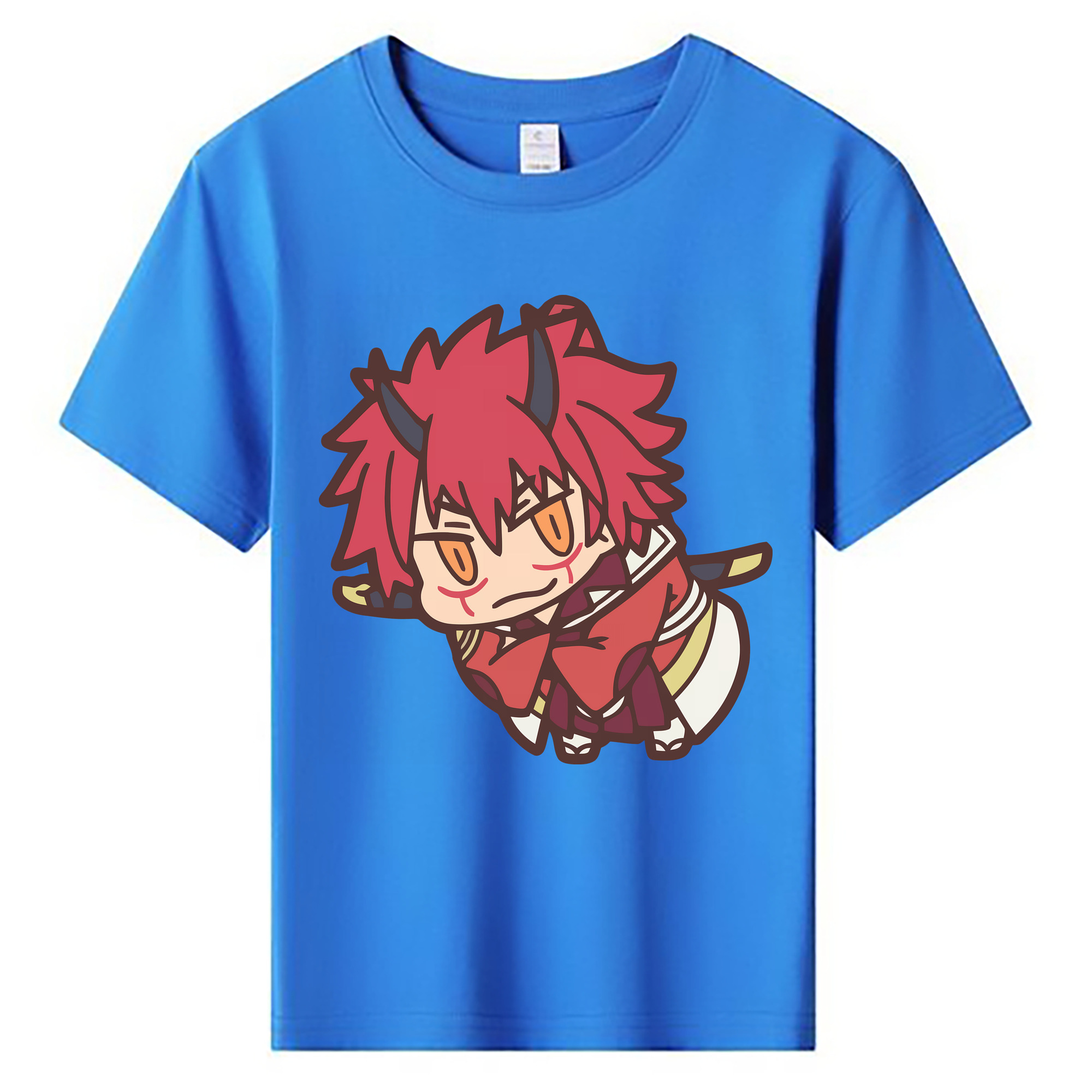（画像用） 転スラ Regarding Reincarnated to Slime 綿100％キッズTシャツ（フロントプリント）